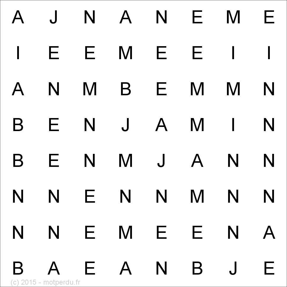 BENJAMIN