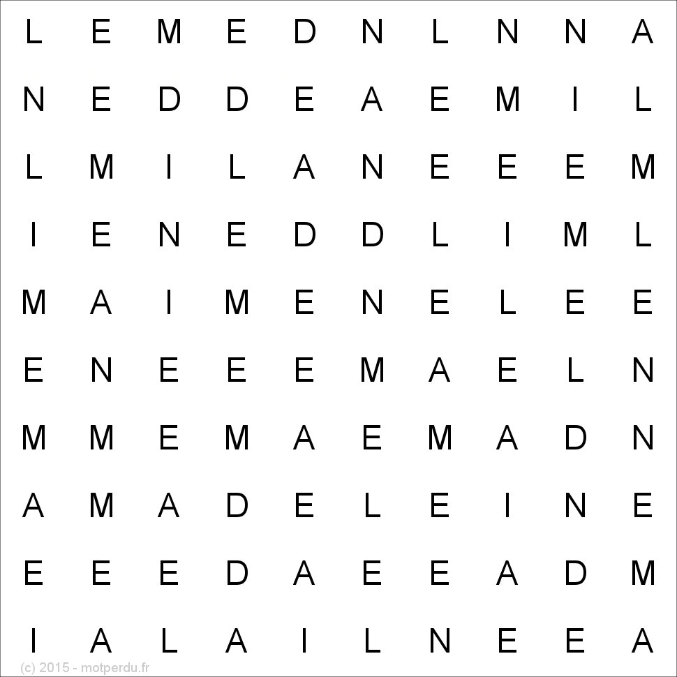 MADELEINE