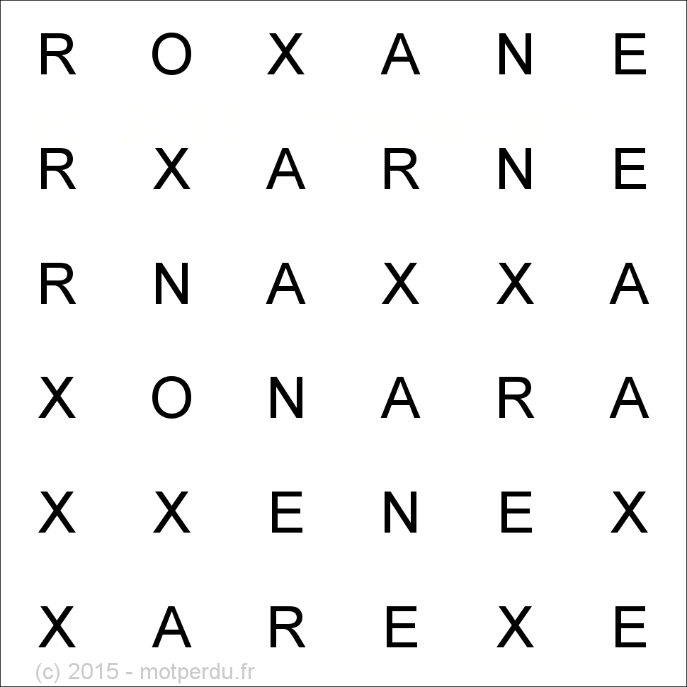 ROXANE